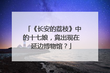 《长安的荔枝》中的十七娘，竟出现在延边博物馆？