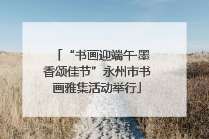 “书画迎端午·墨香颂佳节”永州市书画雅集活动举行