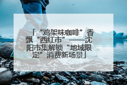 “鸡架味咖啡”香飘“西红市”——沈阳市集解锁“地域限定”消费新场景