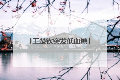 王楚钦突发低血糖