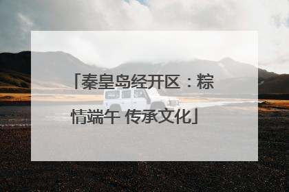 秦皇岛经开区：粽情端午 传承文化