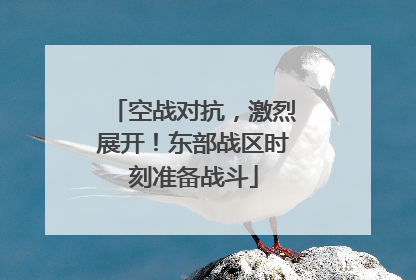 空战对抗，激烈展开！东部战区时刻准备战斗