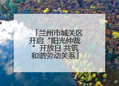 兰州市城关区开启“阳光仲裁”开放日 共筑和谐劳动关系