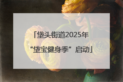 垡头街道2025年“垡宝健身季”启动