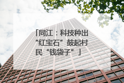 同江：科技种出“红宝石”鼓起村民“钱袋子”