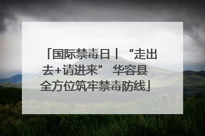 国际禁毒日丨“走出去+请进来” 华容县全方位筑牢禁毒防线