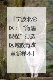 宁波北仑区：“海濡课程”打造区域教育改革新样本