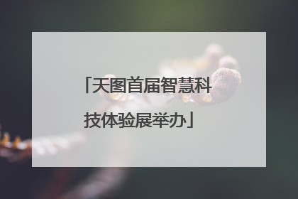 天图首届智慧科技体验展举办