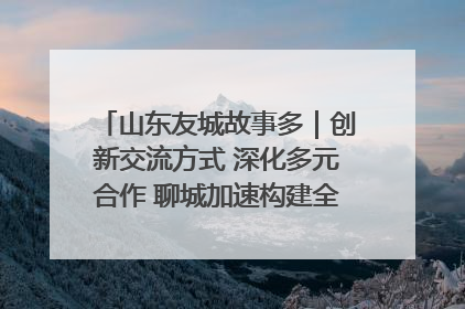 山东友城故事多｜创新交流方式 深化多元合作 聊城加速构建全球友城新格局