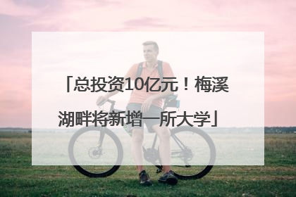 总投资10亿元！梅溪湖畔将新增一所大学