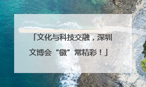 文化与科技交融，深圳文博会“徽”常精彩！