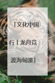 文化中国行丨龙舟竞渡海甸溪