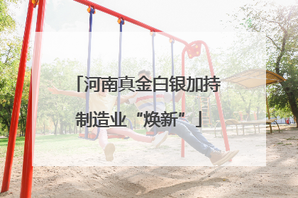 河南真金白银加持制造业“焕新”
