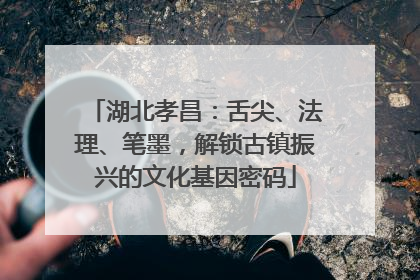 湖北孝昌：舌尖、法理、笔墨，解锁古镇振兴的文化基因密码