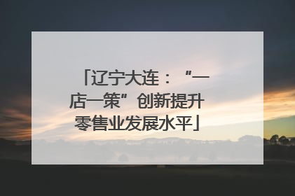 辽宁大连：“一店一策”创新提升零售业发展水平