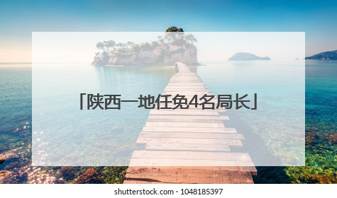 陕西一地任免4名局长