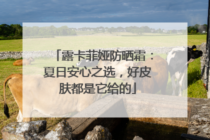 露卡菲娅防晒霜：夏日安心之选，好皮肤都是它给的