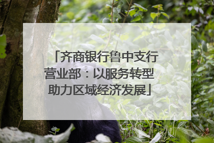 齐商银行鲁中支行营业部：以服务转型助力区域经济发展