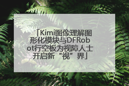 Kimi图像理解图形化模块与DFRobot行空板为视障人士开启新“视”界